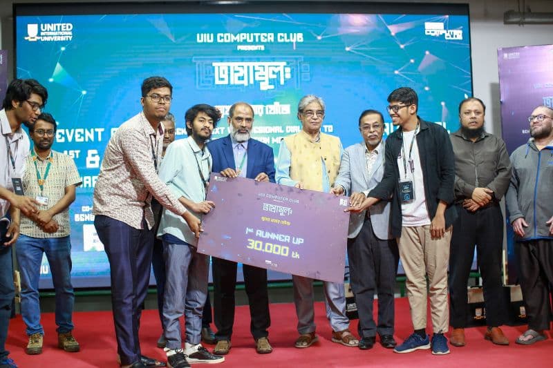 1st Runners Up, Bhashamul: Inter University NLP Competition, United International University