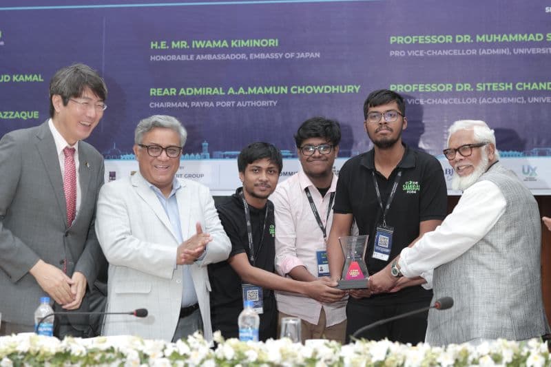 7th Position, Code Samurai 2024 Hackathon Final Round, University of Dhaka